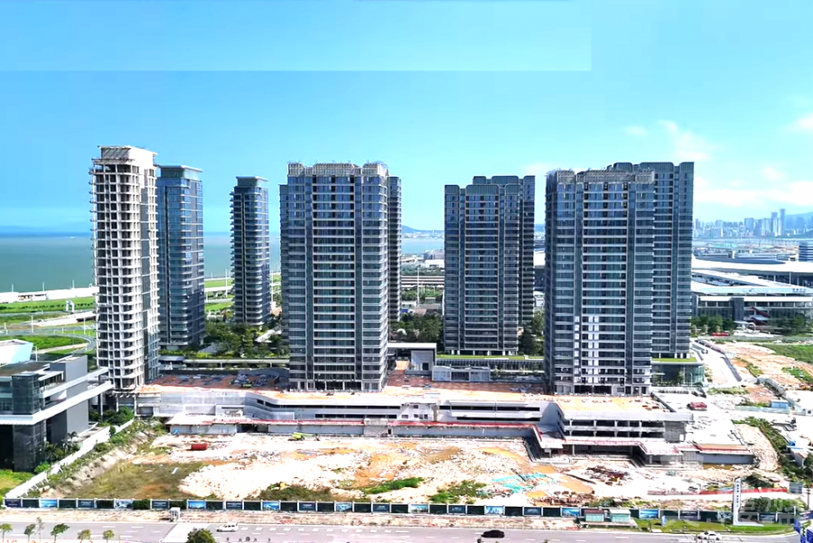 珠海港珠澳未來城，首期5萬(減)，港珠澳大橋關口上蓋物業，香港銀行按揭，最新價單，中港專車免費上門接載睇樓